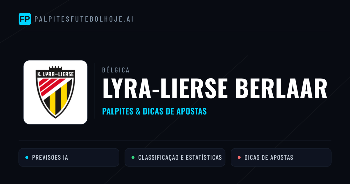 Lyra-Lierse Berlaar Palpites & Estatísticas