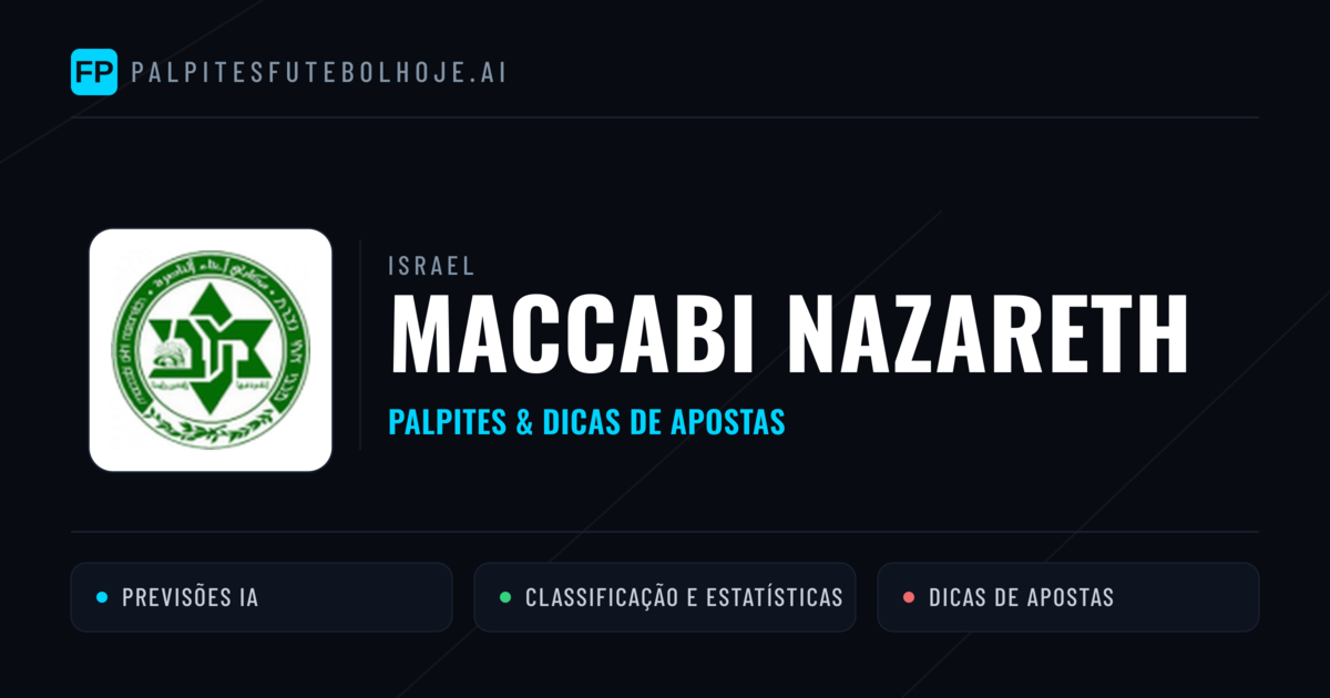 Maccabi Nazareth Palpites & Estatísticas