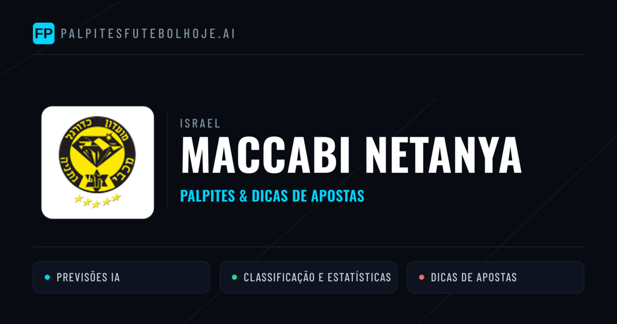 Maccabi Netanya Palpites & Estatísticas