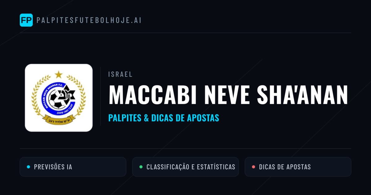 Maccabi Neve Sha'anan Palpites & Estatísticas