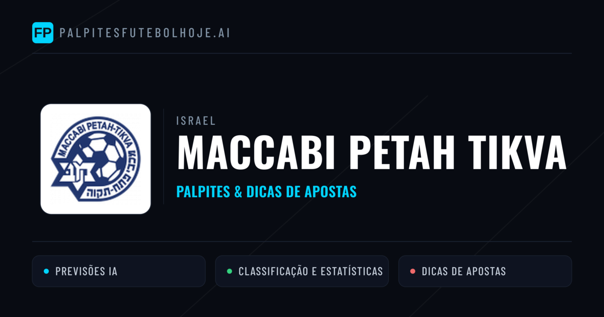 Maccabi Petah Tikva Palpites & Estatísticas