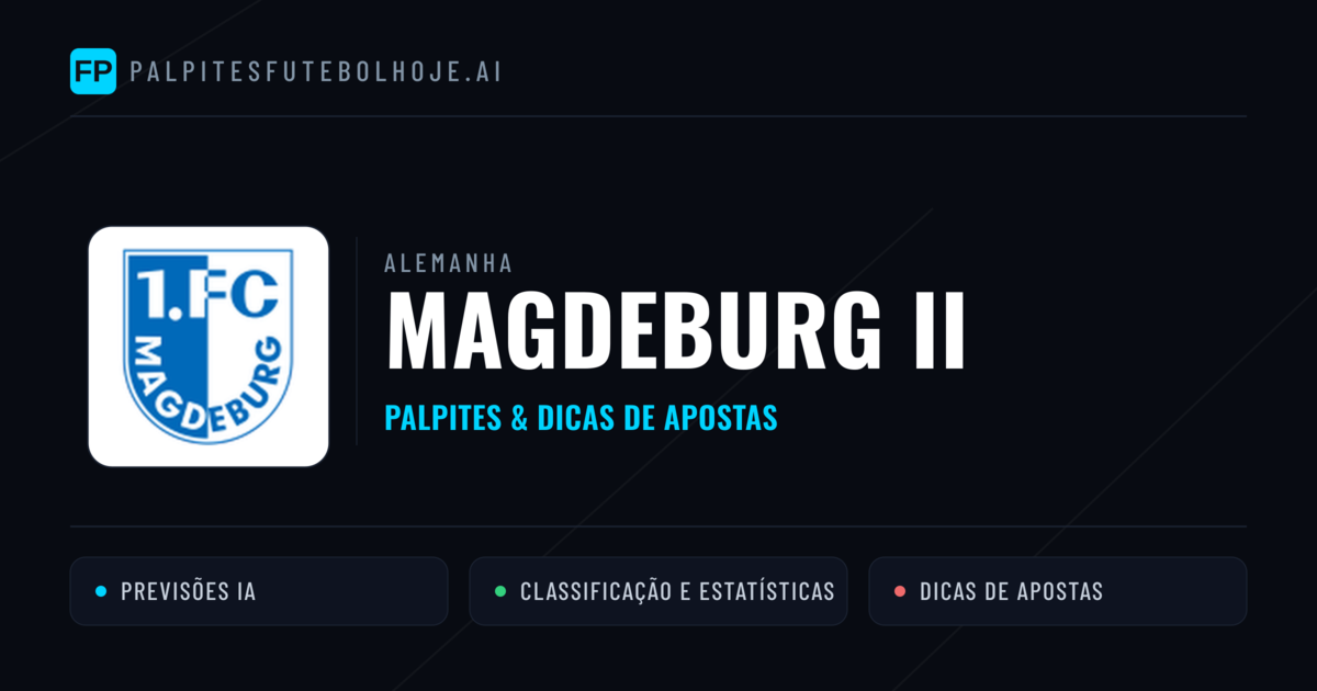 Magdeburg II Palpites & Estatísticas