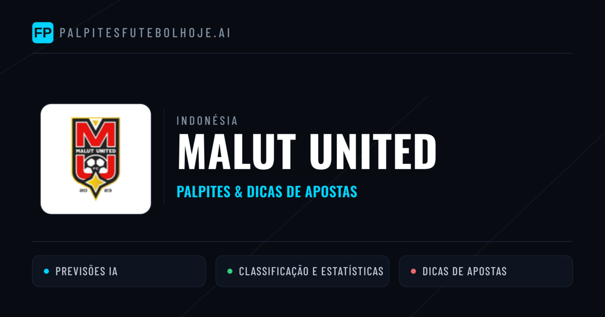 Malut United Palpites & Estatísticas