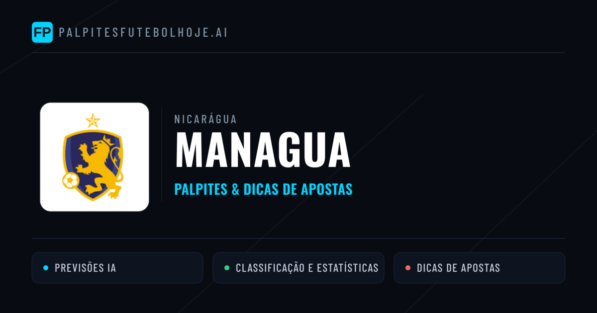 Managua Palpites & Estatísticas