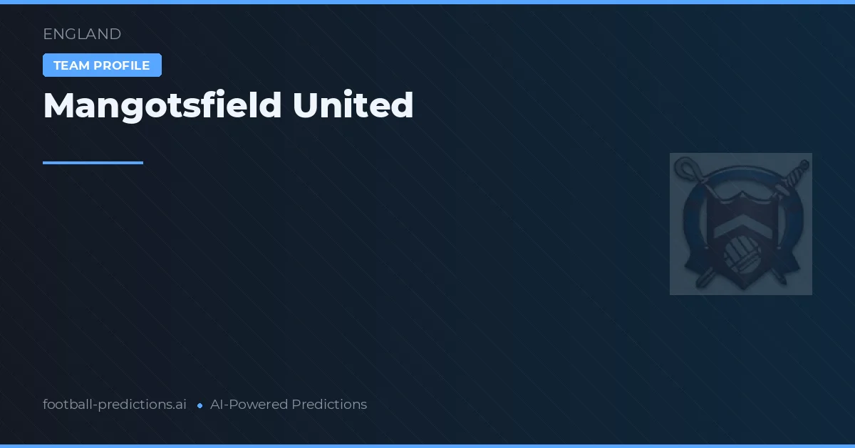 Mangotsfield United Palpites & Estatísticas