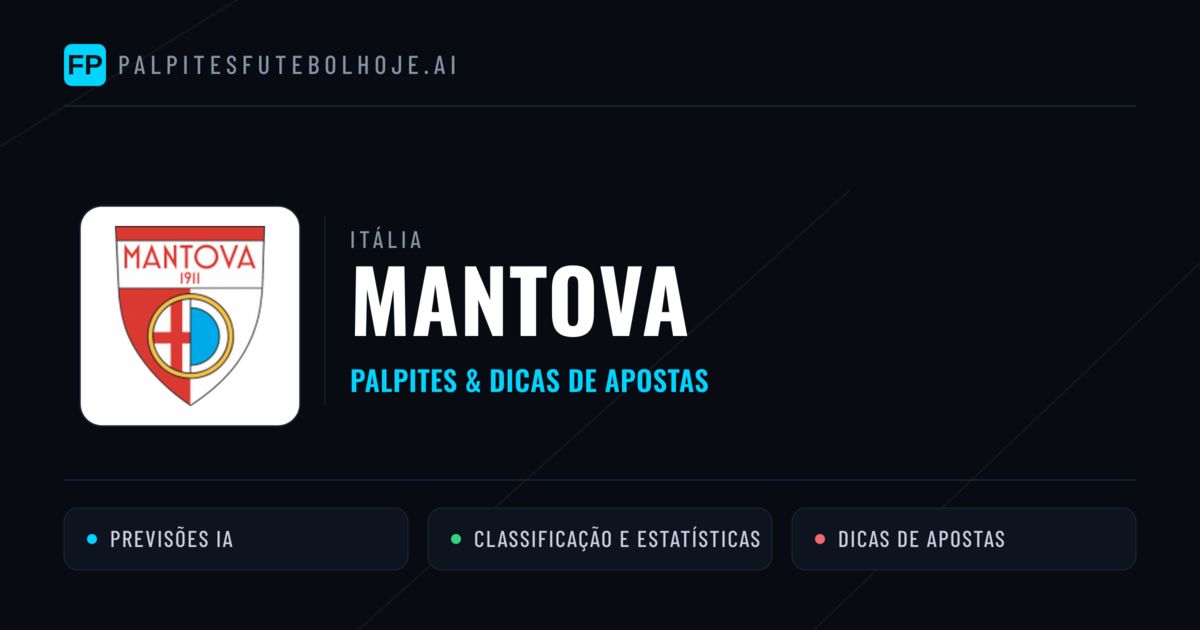 Mantova Palpites & Estatísticas