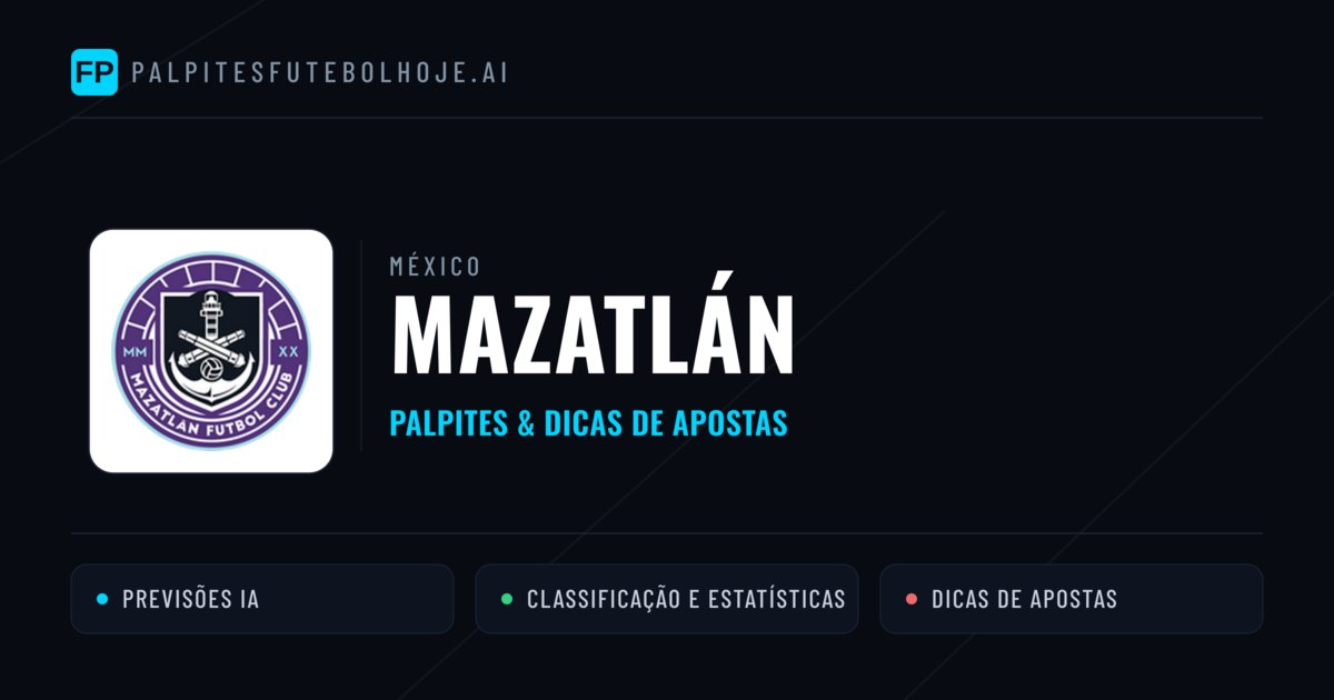 Mazatlán Palpites & Estatísticas