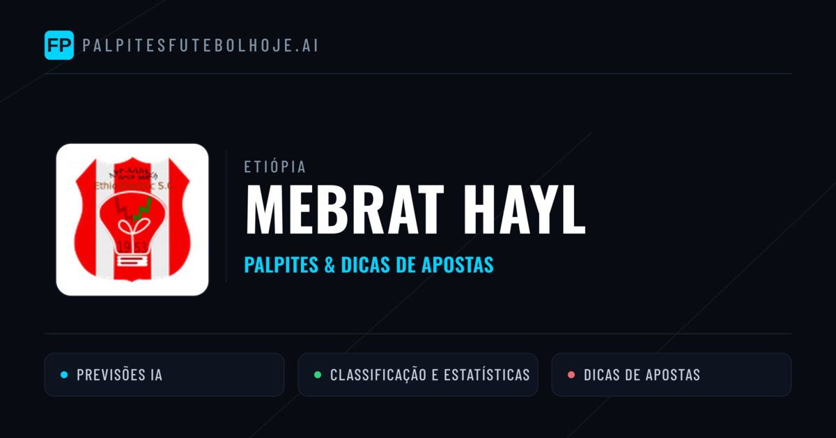 Mebrat Hayl Palpites & Estatísticas