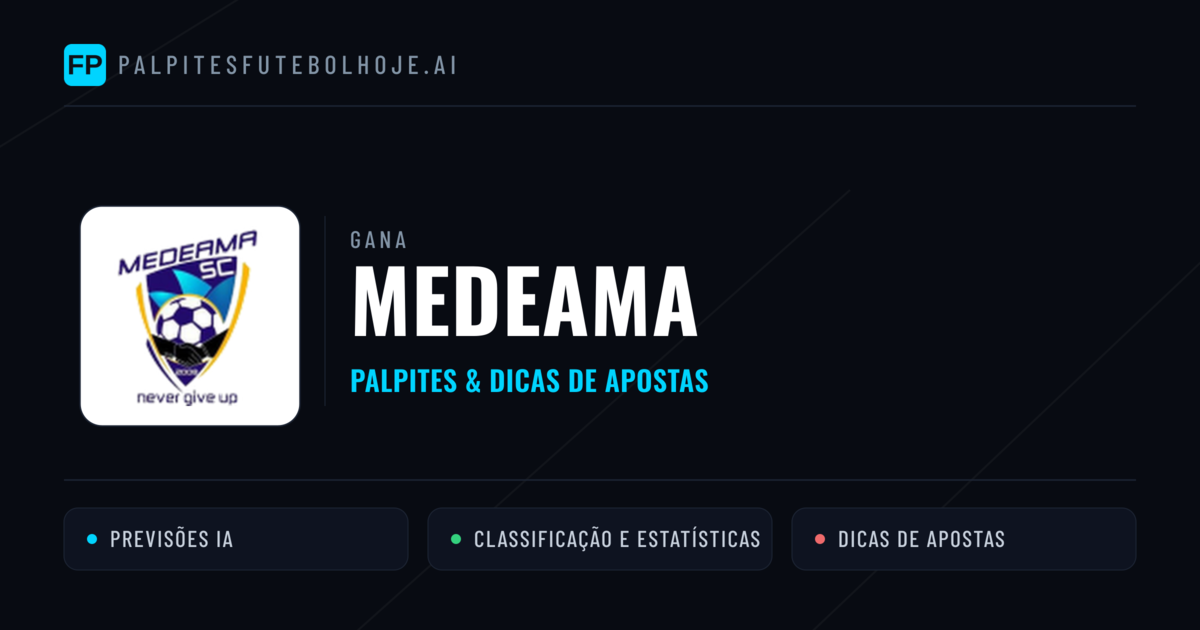 Medeama Palpites & Estatísticas