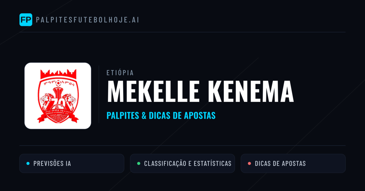 Mekelle Kenema Palpites & Estatísticas
