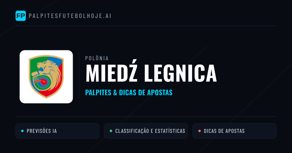 Miedź Legnica Palpites & Estatísticas
