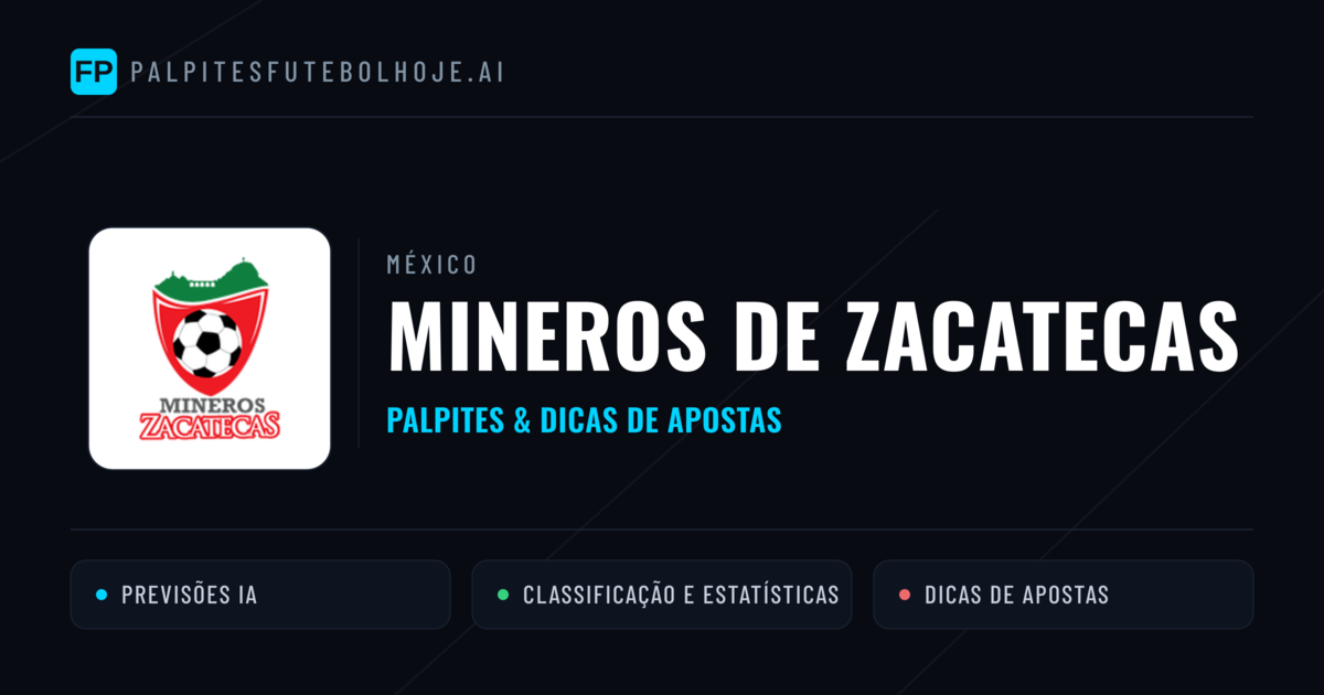 Mineros de Zacatecas Palpites & Estatísticas