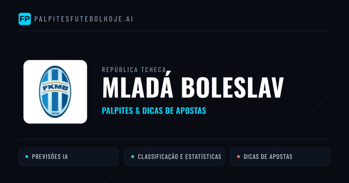 Mladá Boleslav Palpites & Estatísticas