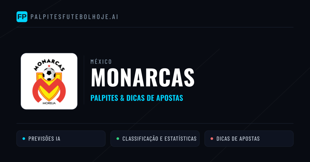 Monarcas Palpites & Estatísticas