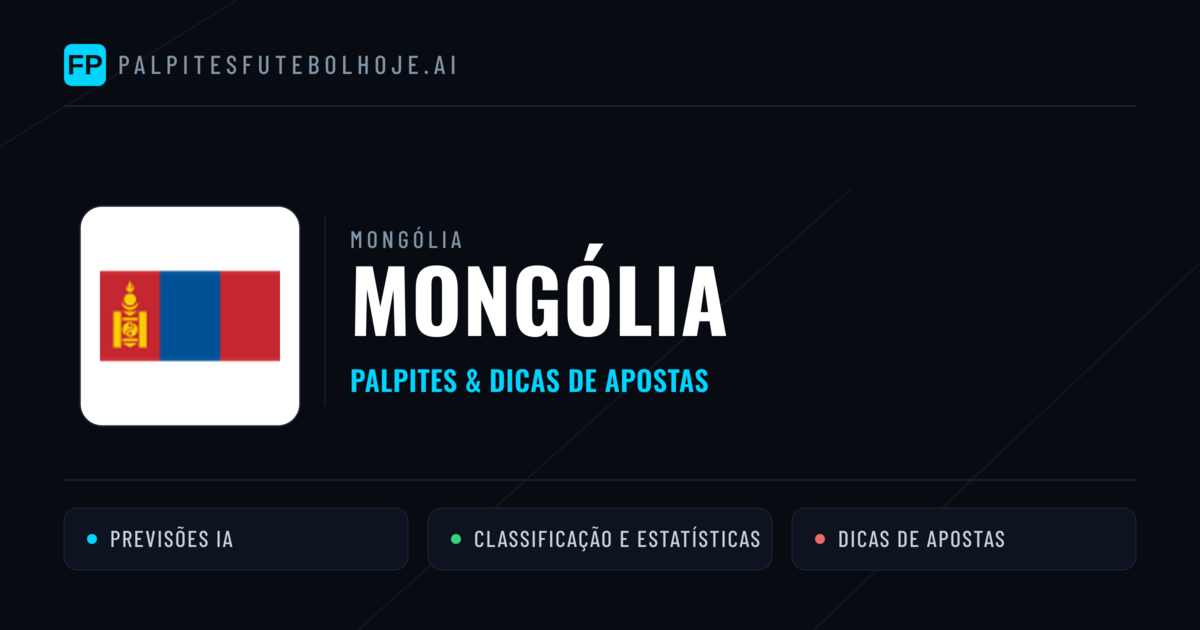 Mongólia Palpites & Estatísticas