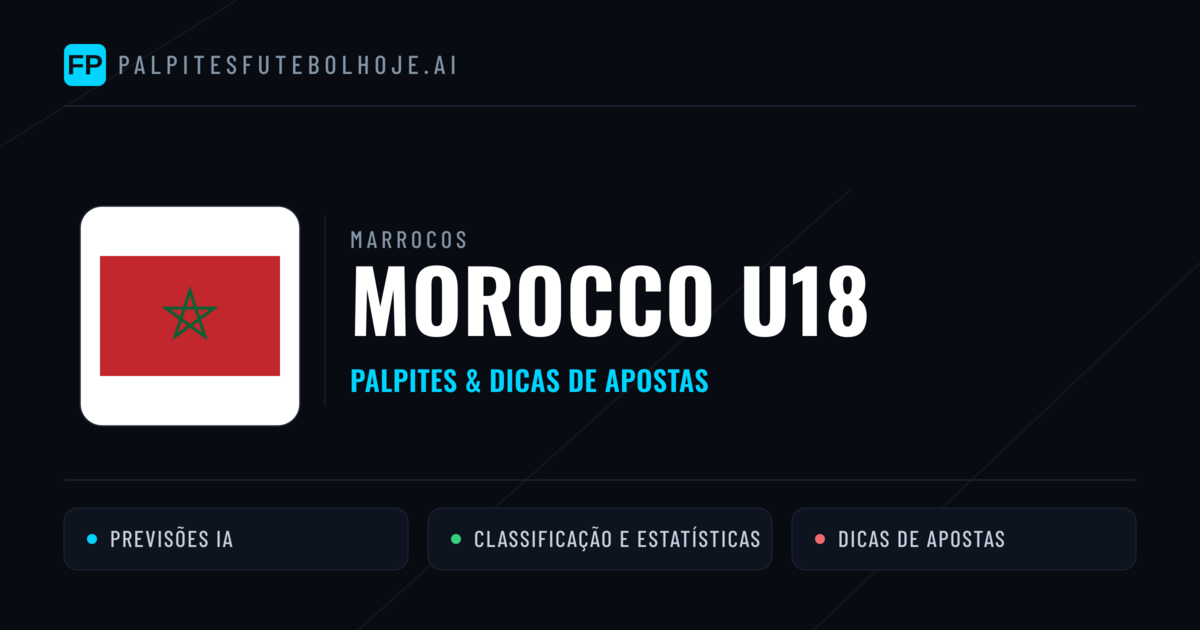 Morocco U18 Palpites & Estatísticas