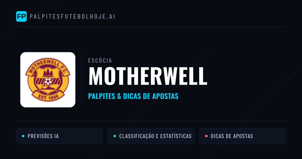 Motherwell Palpites & Estatísticas