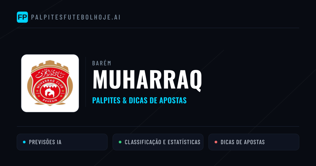 Muharraq Palpites & Estatísticas