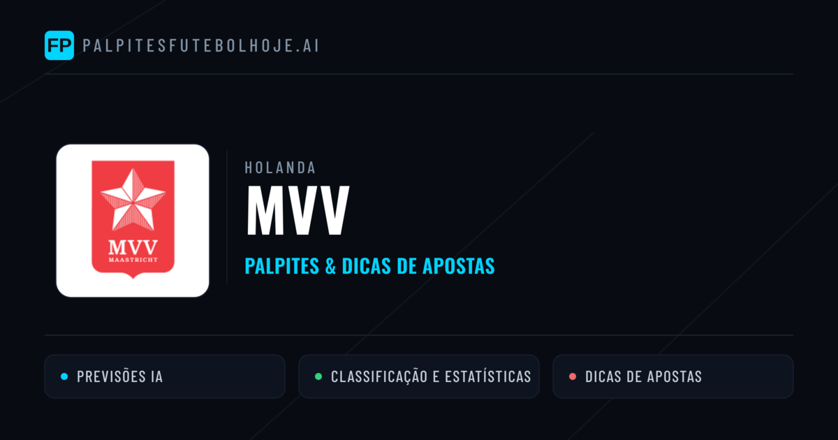 MVV Palpites & Estatísticas