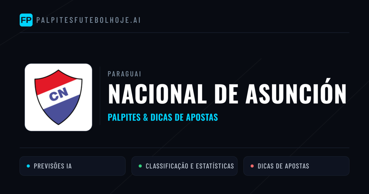 Nacional de Asunción Palpites & Estatísticas