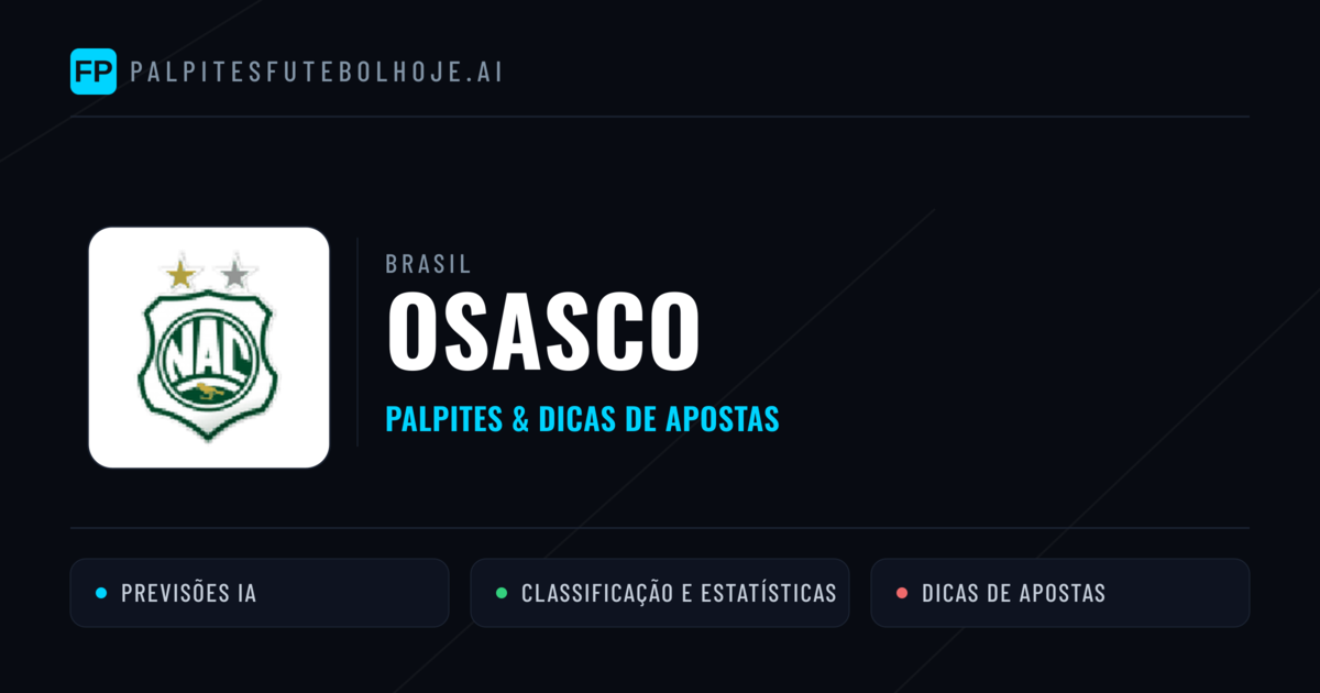Osasco Palpites & Estatísticas