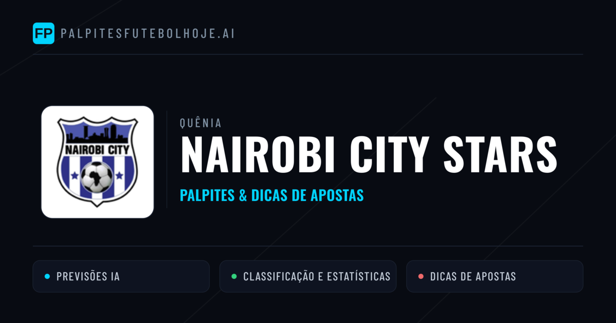 Nairobi City Stars Palpites & Estatísticas
