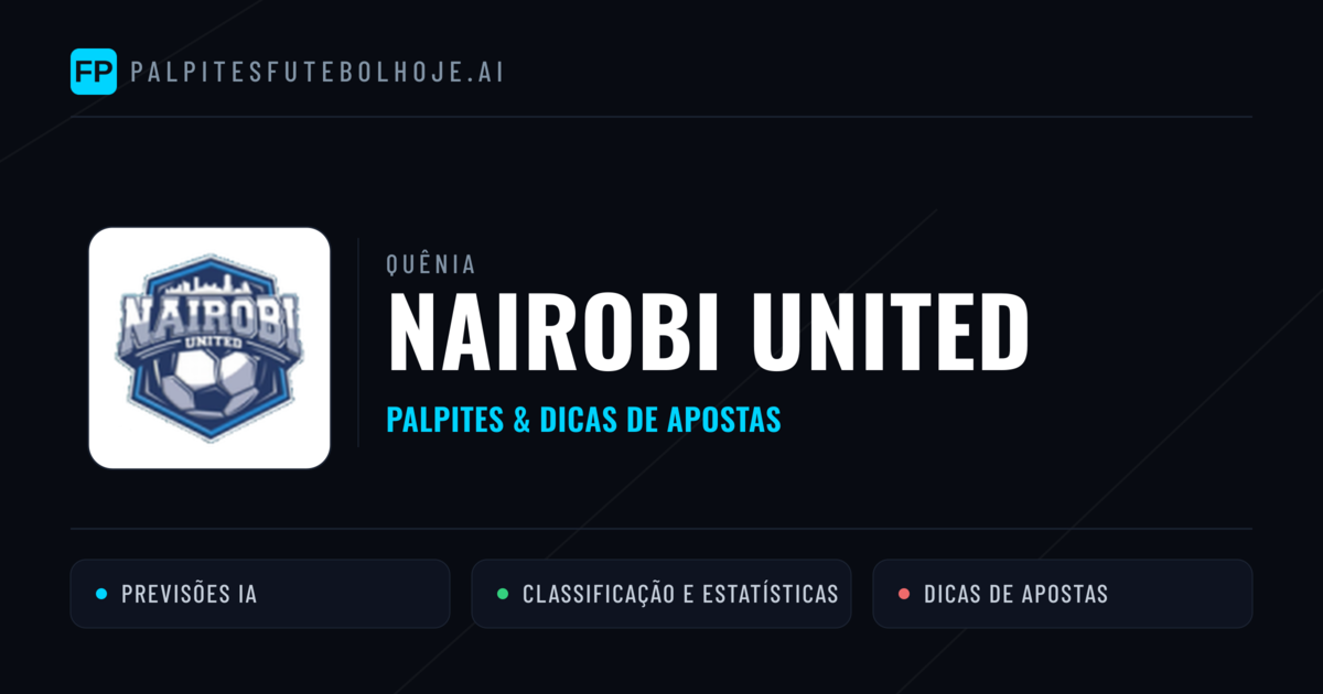 Nairobi United Palpites & Estatísticas