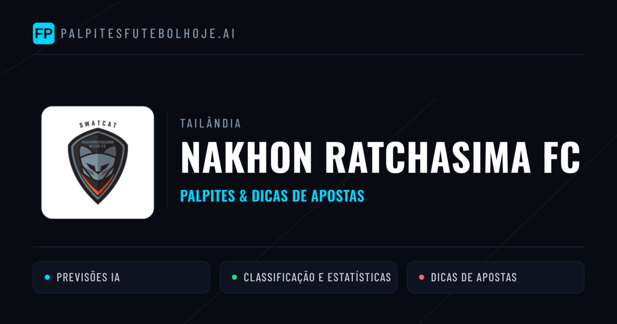 Nakhon Ratchasima FC Palpites & Estatísticas