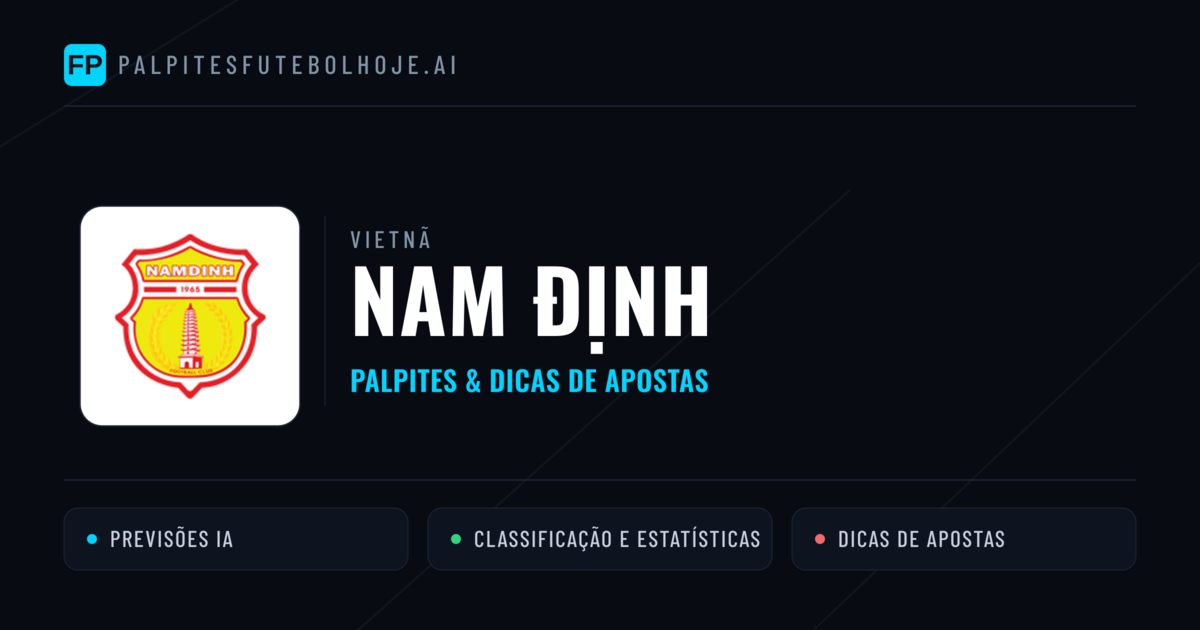 Nam Định Palpites & Estatísticas