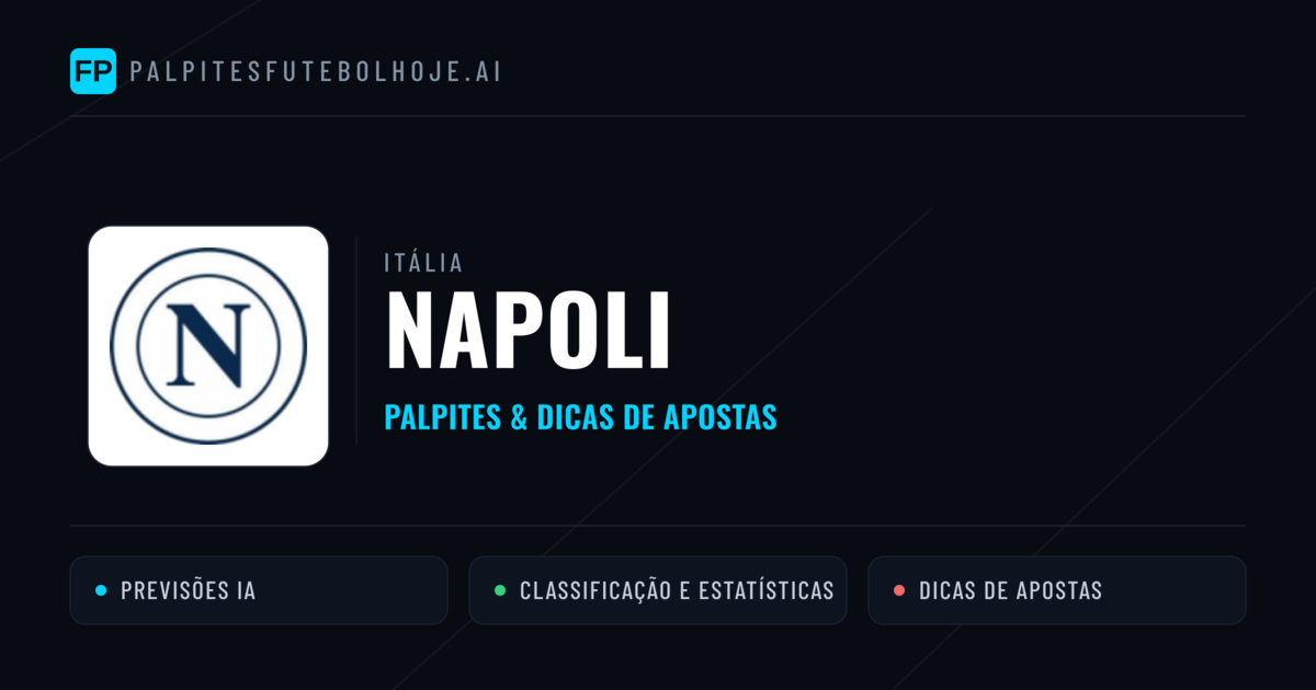 Napoli Palpites & Estatísticas