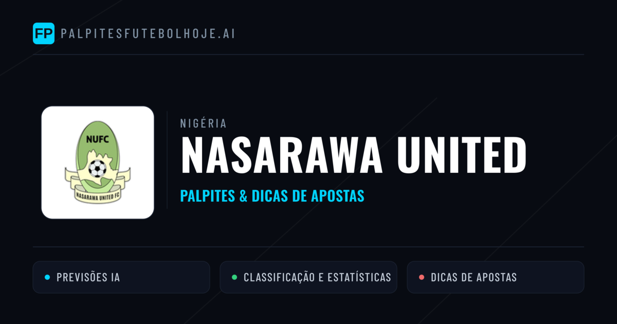 Nasarawa United Palpites & Estatísticas
