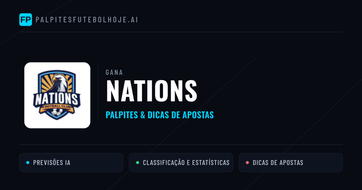 Nations Palpites & Estatísticas