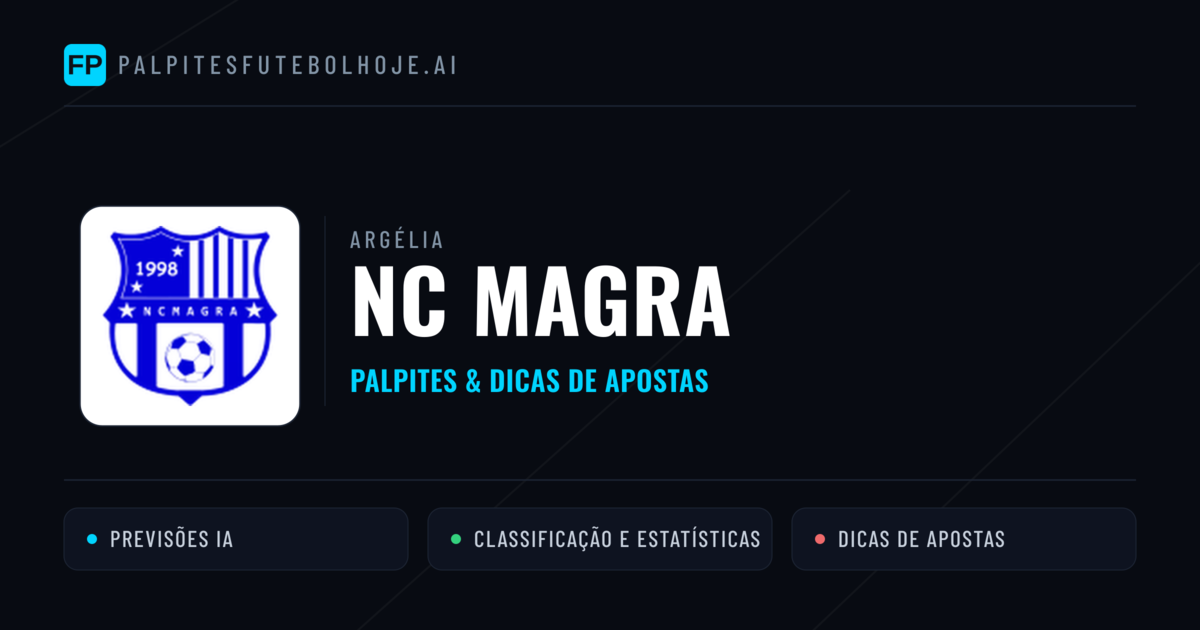 NC Magra Palpites & Estatísticas