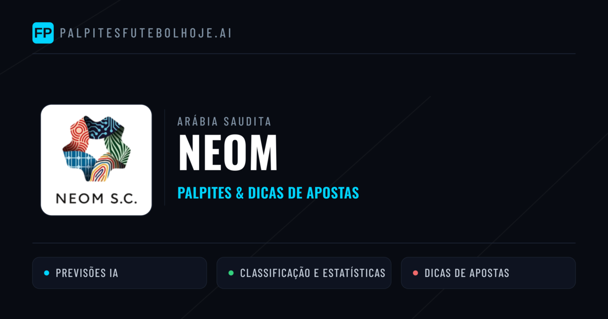 NEOM Palpites & Estatísticas