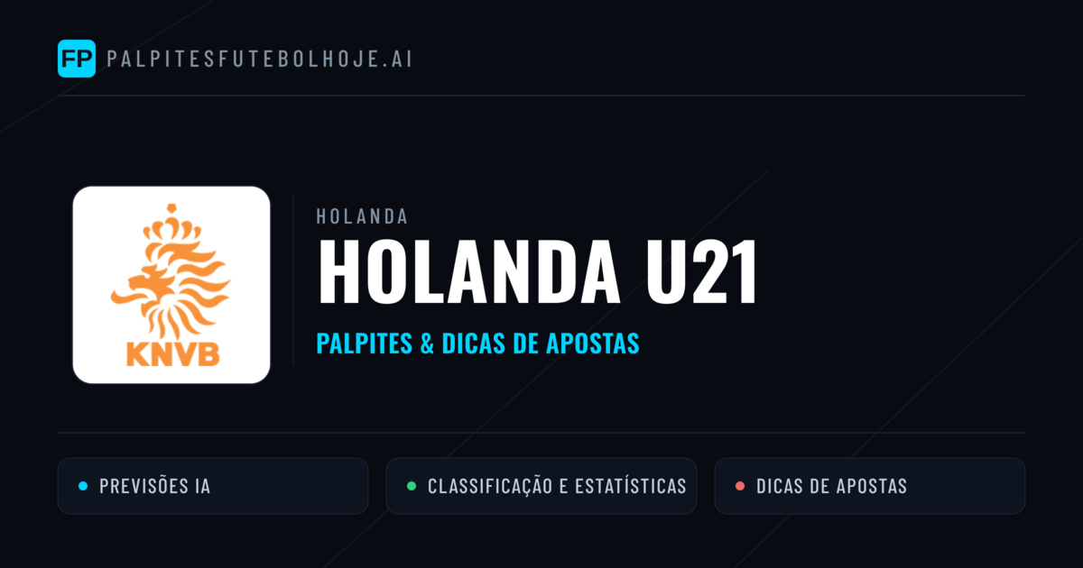 Holanda U21 Palpites & Estatísticas