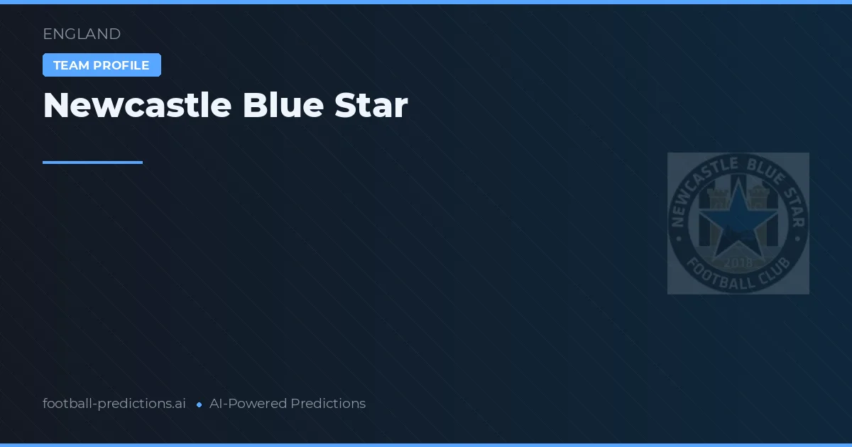 Newcastle Blue Star Palpites & Estatísticas