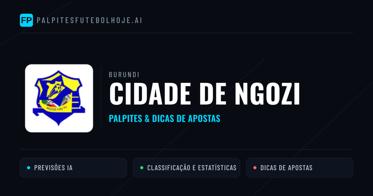 Cidade de Ngozi Palpites & Estatísticas