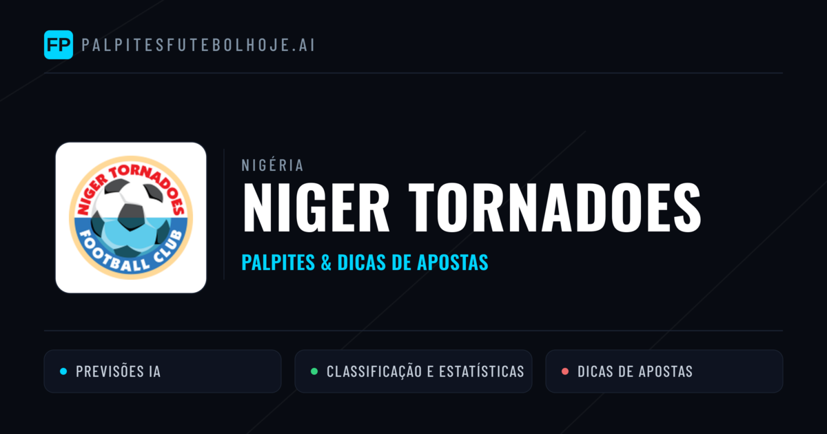 Niger Tornadoes Palpites & Estatísticas