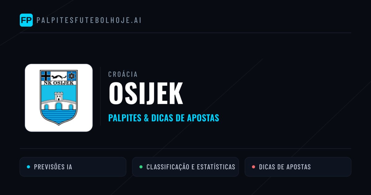 Osijek Palpites & Estatísticas