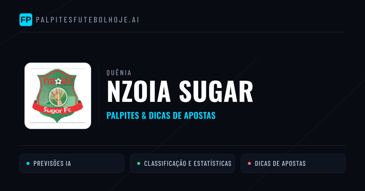 Nzoia Sugar Palpites & Estatísticas