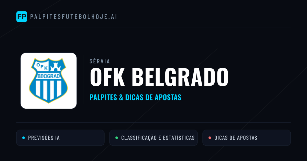 OFK Belgrado Palpites & Estatísticas