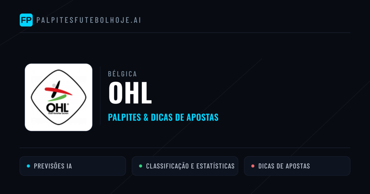 OHL Palpites & Estatísticas