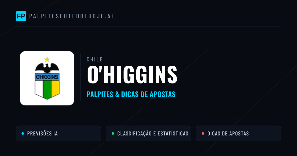 O'Higgins Palpites & Estatísticas