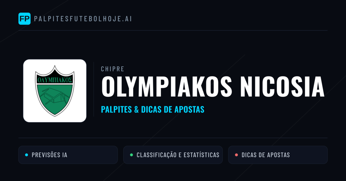 Olympiakos Nicosia Palpites & Estatísticas