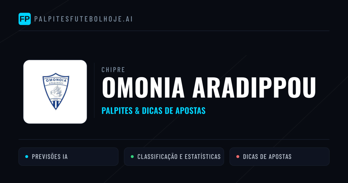 Omonia Aradippou Palpites & Estatísticas