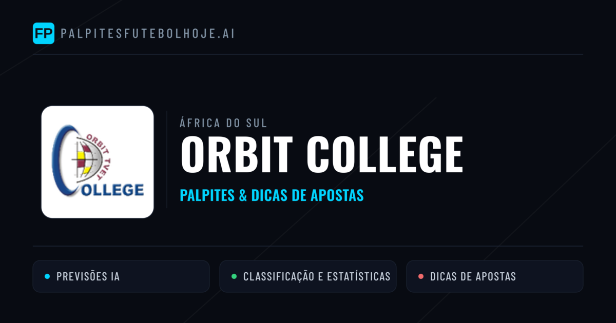 Orbit College Palpites & Estatísticas