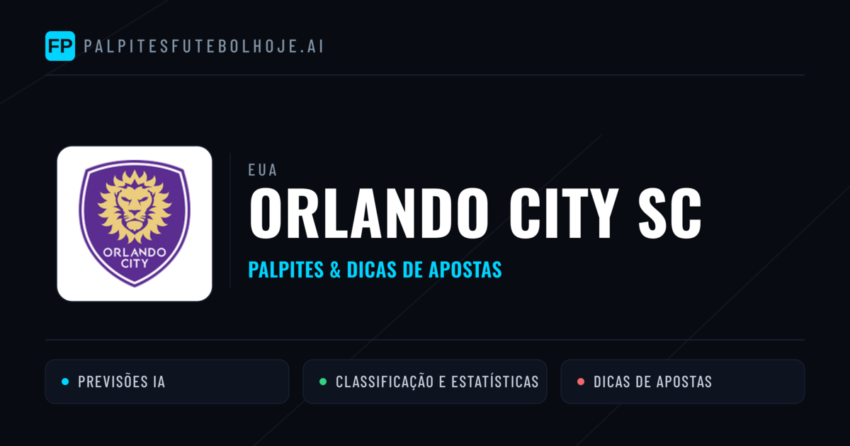 Orlando City SC Palpites & Estatísticas