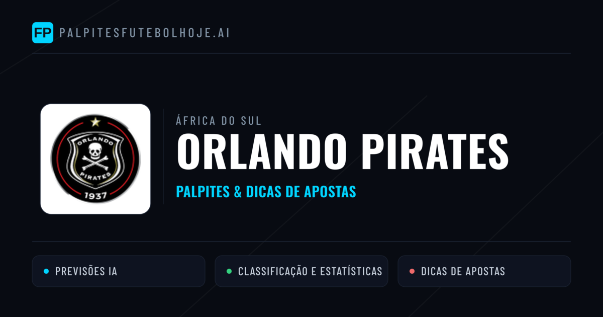 Orlando Pirates Palpites & Estatísticas