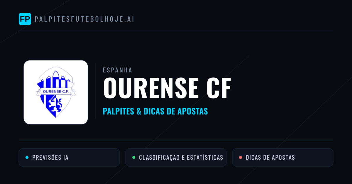 Ourense CF Palpites & Estatísticas
