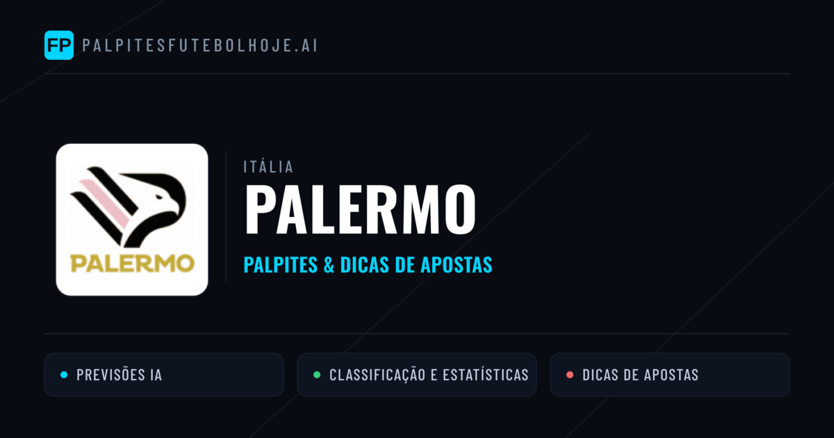 Palermo Palpites & Estatísticas